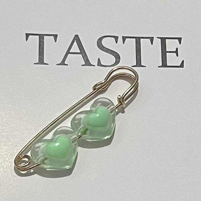 Fixed Waist Women's Pants Brooch Accessory