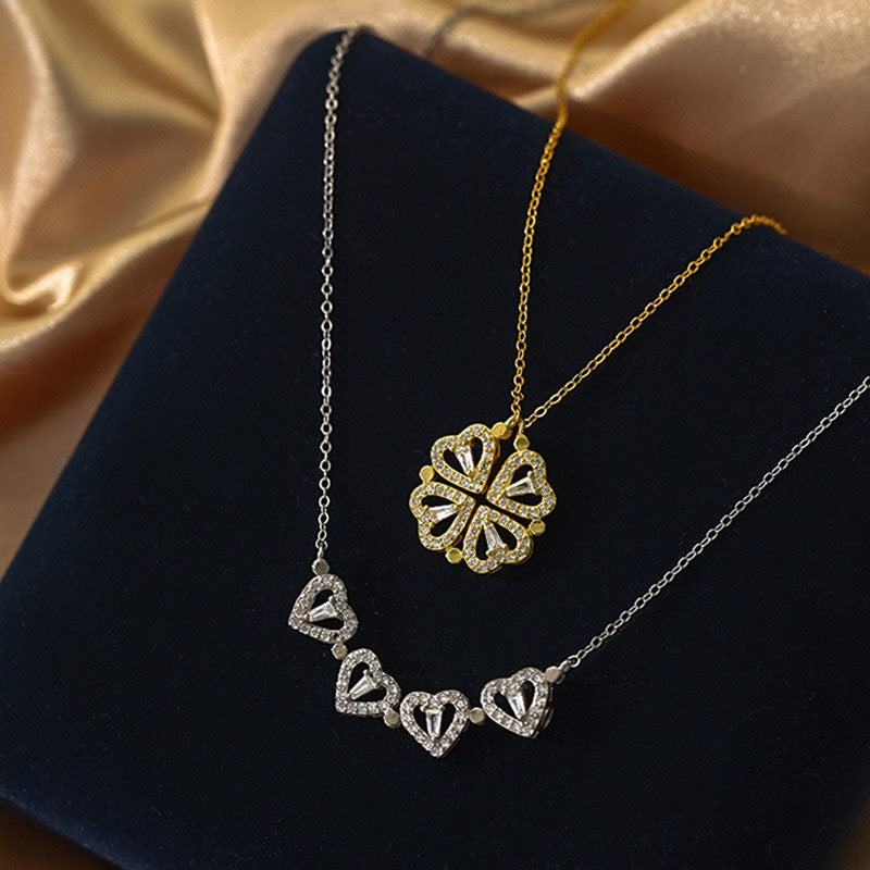 Niche Design A Versatile Heart-shaped Pendant You Can Wear In Multiple Ways Necklace