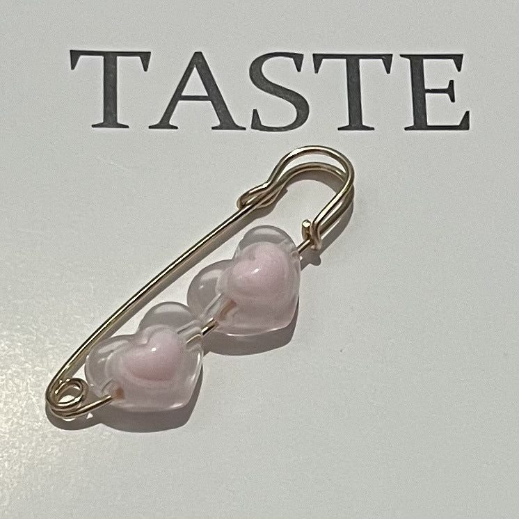 Fixed Waist Women's Pants Brooch Accessory