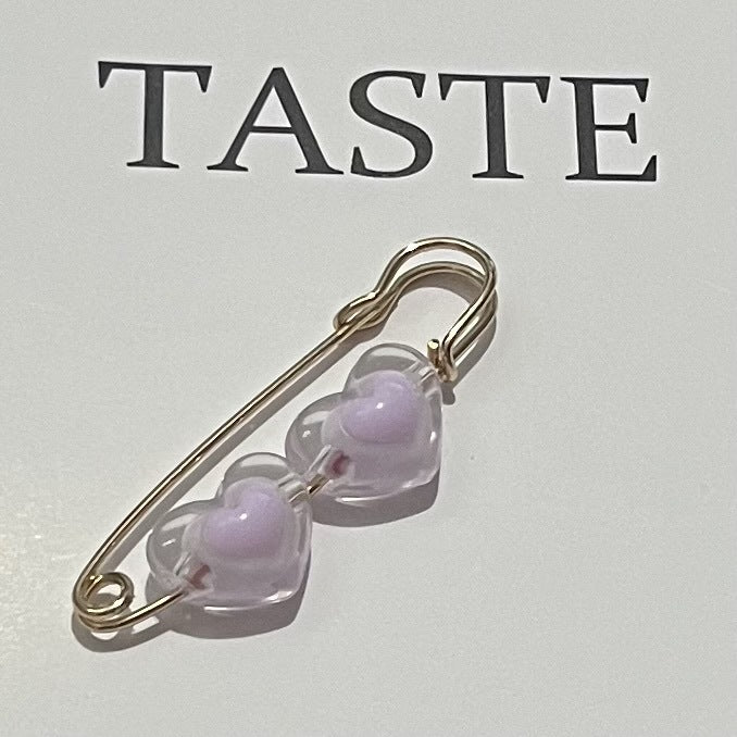 Fixed Waist Women's Pants Brooch Accessory