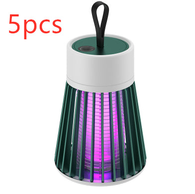 Electric-Shock Physical Mosquito Killer Light Purple Light Mosquito Trap Mosquito Killer Portable OutdoorBedroom USB Rechargeable Mosquito Trap