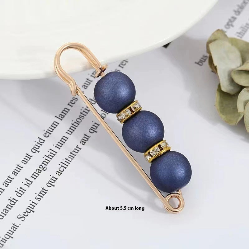 Fixed Waist Women's Pants Brooch Accessory