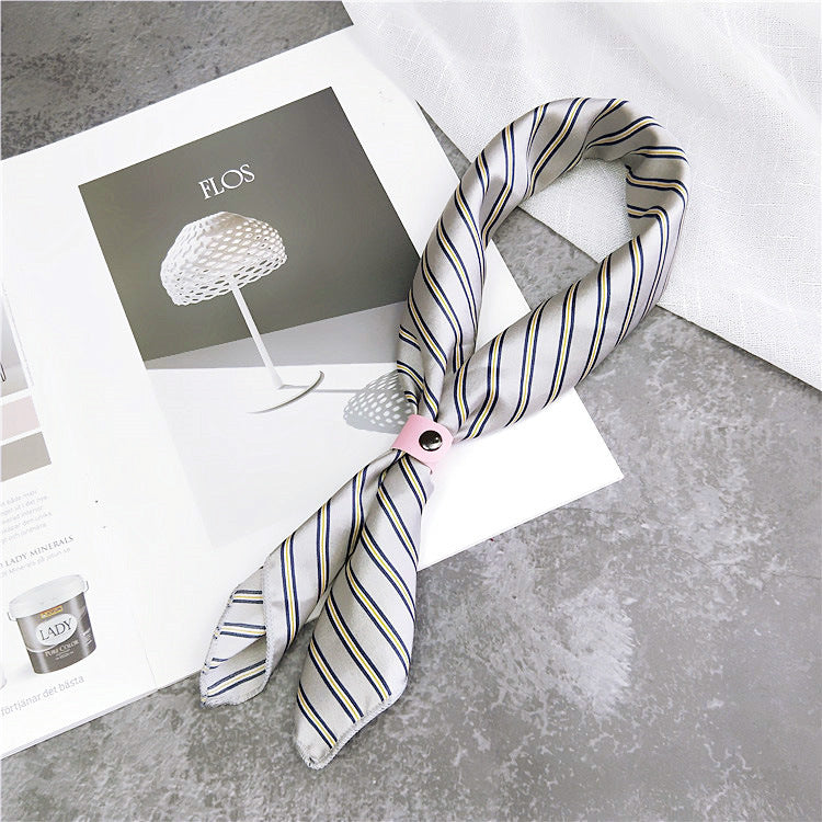 Scarf Pendant Tassel Pendant Fashion All-match Pearl Brass Buckle