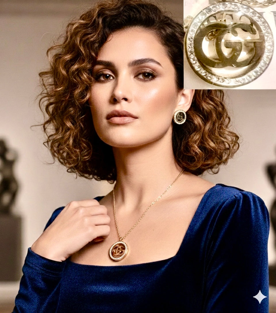 Pendant set Gucci inspired