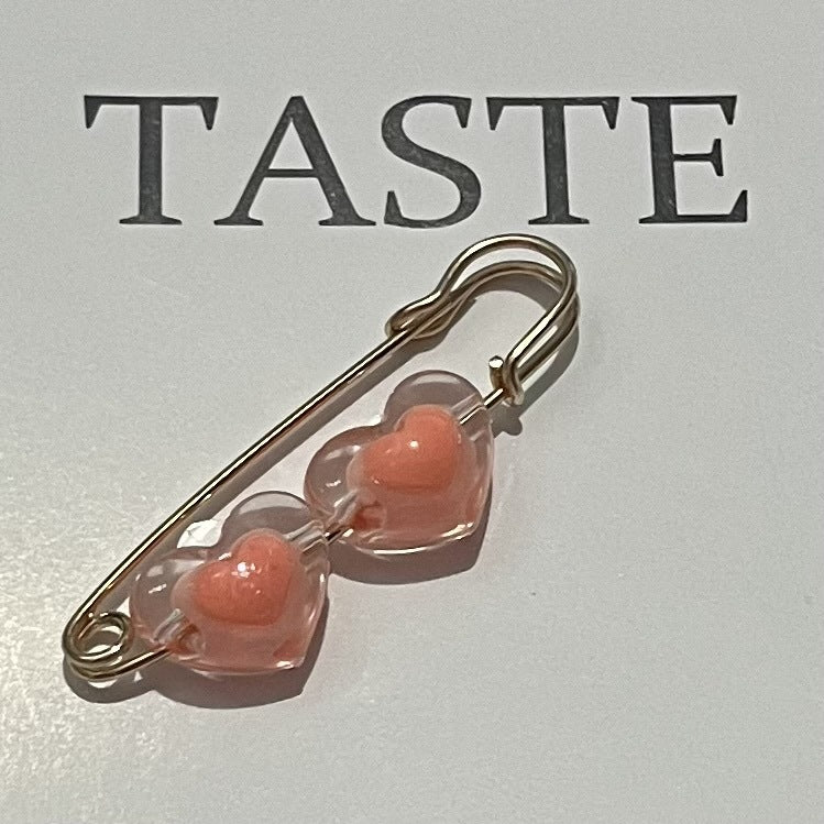 Fixed Waist Women's Pants Brooch Accessory